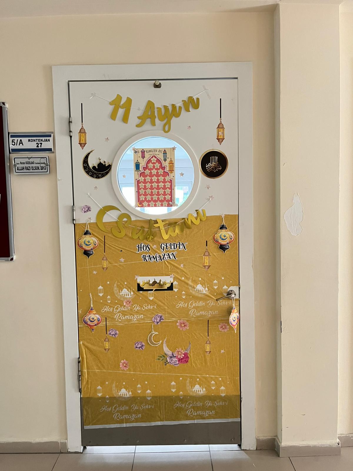 Ramazan'ın Bereketini Sınıf Kapılarımıza Taşıyoruz!